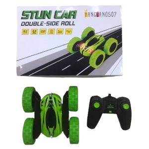 Yangcan0507 Remote Control Toy Car – 360° Rotating RC Stunt Racing Car with 2 Tires Modes